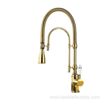 Multifunction Copper Kitchen Sink Tap Faucet